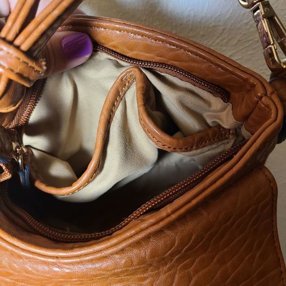 V Couture by Kooba brown studded crossbody with adjustable strap - Picture 15 of 16